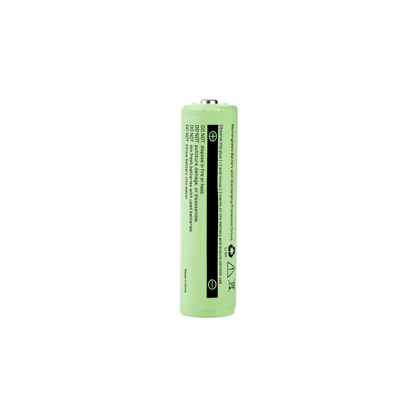 BIZOOM BUTTON Top ICR18650 2400mAh 18650 Batteries, electric