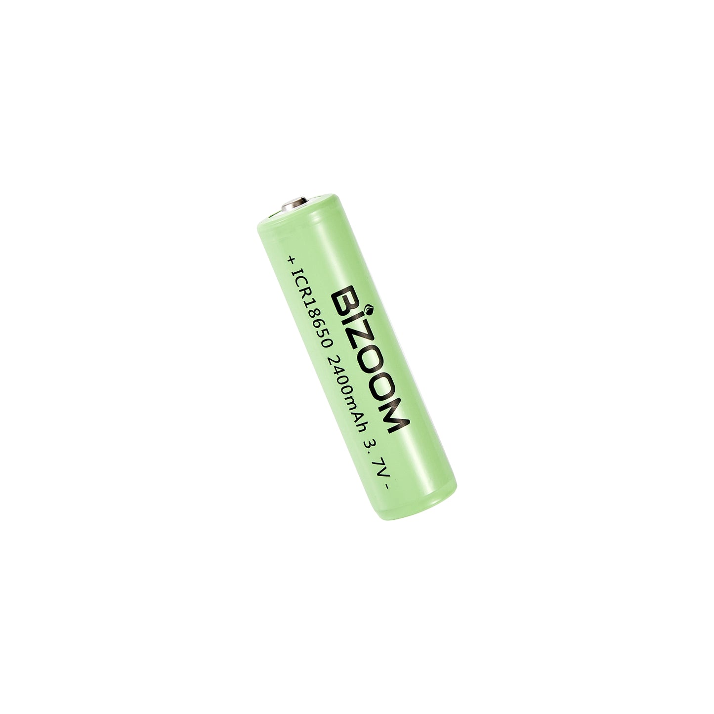 BIZOOM BUTTON Top ICR18650 2400mAh 18650 Batteries, electric