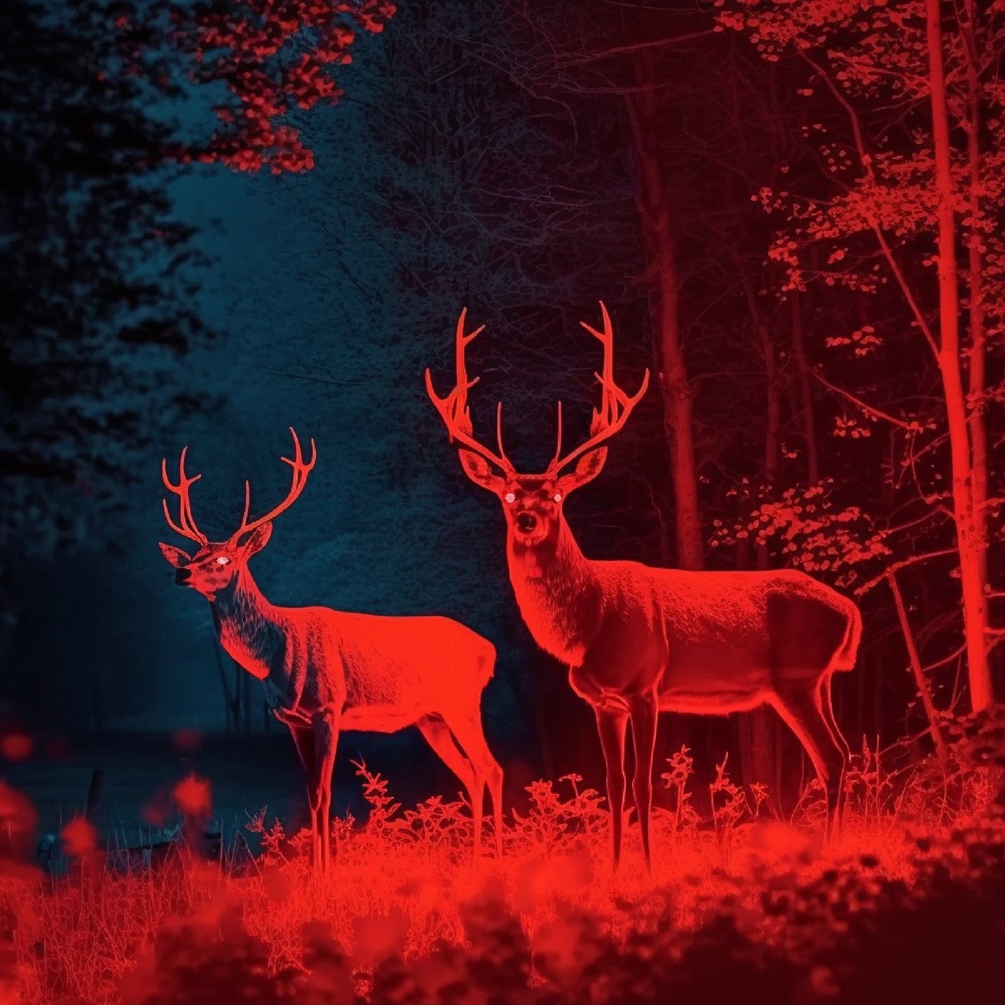 A10 Super Bright Zoomable Green Red Infrared Amber White Hunting Light for Predators, Varmints, Coyotes, Hogs, Racoons