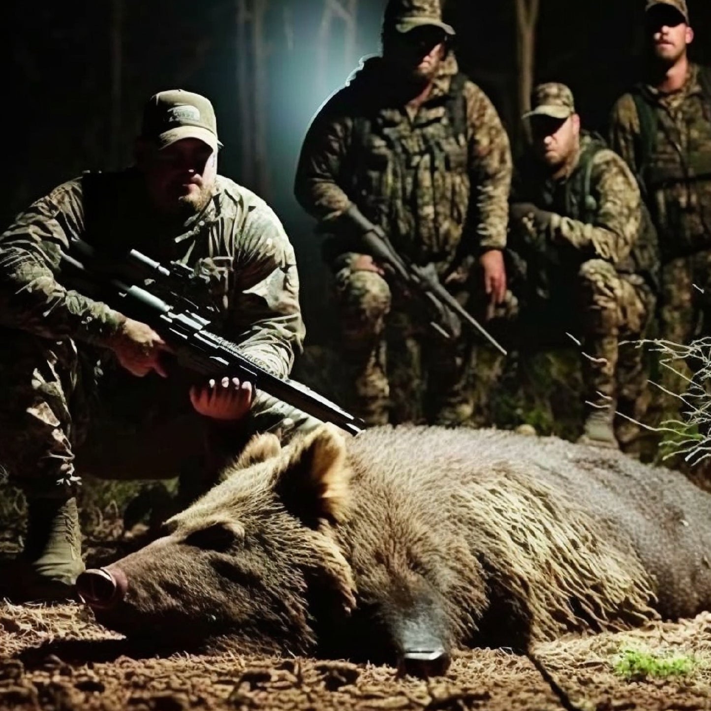 A10 Super Bright Zoomable Green Red Infrared Amber White Hunting Light for Predators, Varmints, Coyotes, Hogs, Racoons